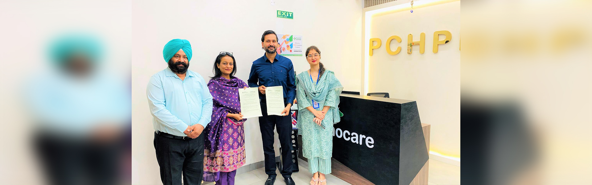 MoU with Psychocare Health Pvt. Ltd., Mohali 